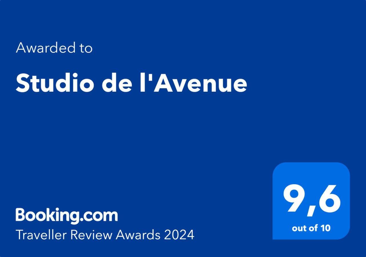 Studio De L'Avenue 스파 외부 사진